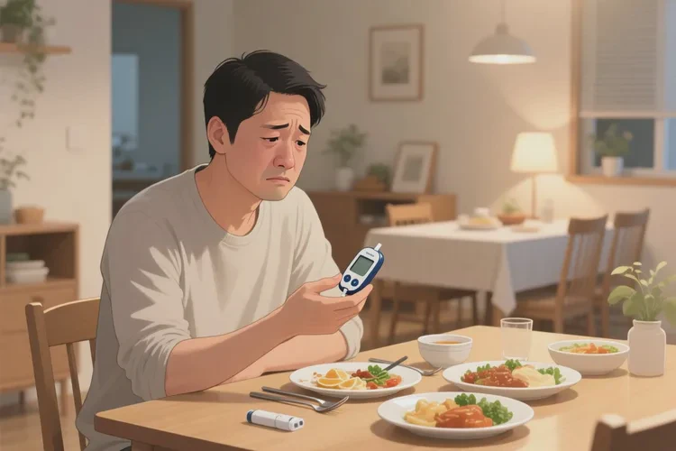 36岁晚餐血糖18.9是怎么回事(图1)