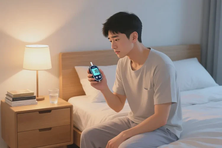 35岁晚上血糖13.4是怎么回事(图1)