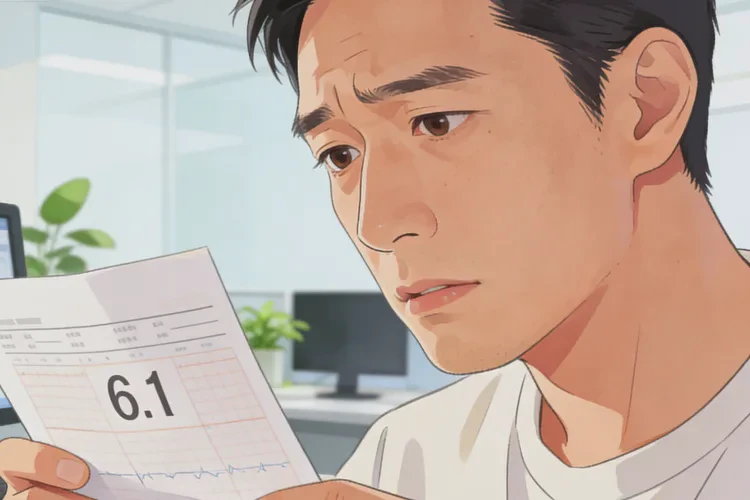 36岁餐后血糖6.1是怎么回事(图1)