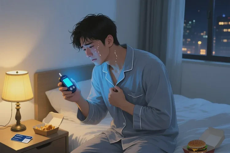 36岁早餐血糖24.4是怎么回事(图1)