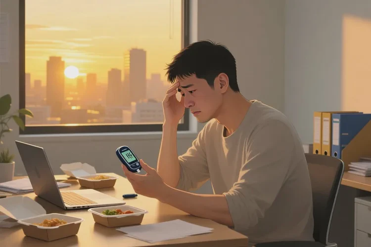 36岁餐后血糖14.3是怎么回事(图1)