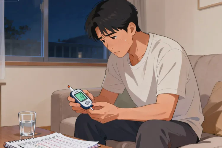 35岁晚上血糖9点5是怎么回事(图1)