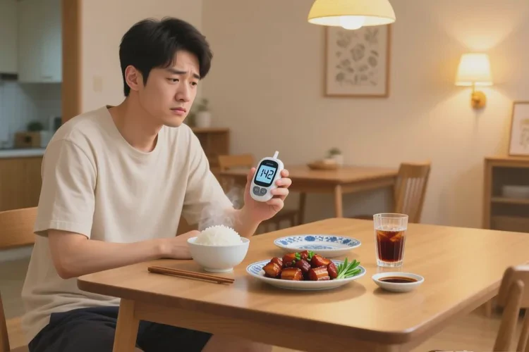 36岁晚餐血糖9点0是怎么回事(图1)