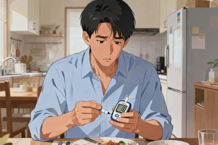 35岁睡前血糖6.8是怎么回事(图1)