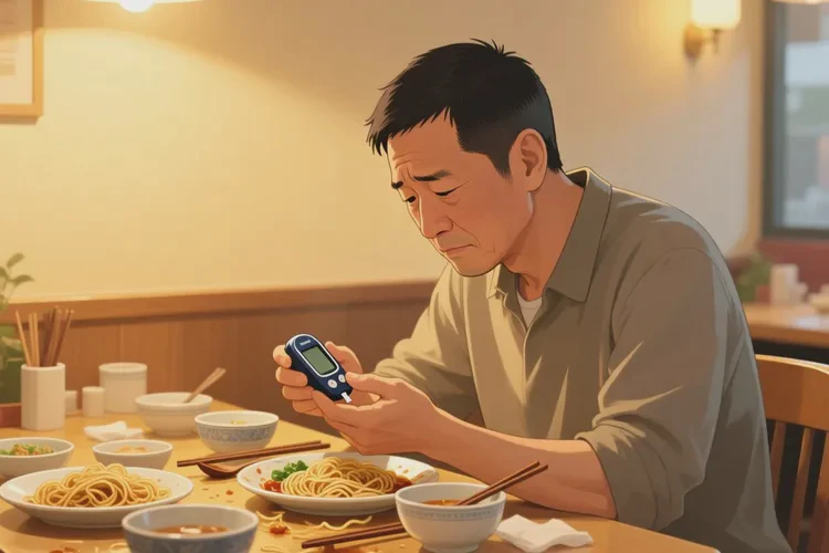 36岁晚餐血糖27.3是怎么回事(图1)