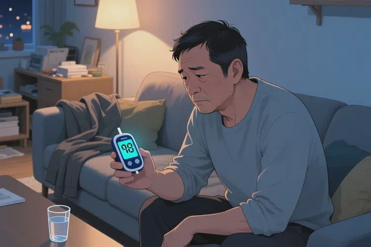 35岁晚上血糖23.4是怎么回事(图1)