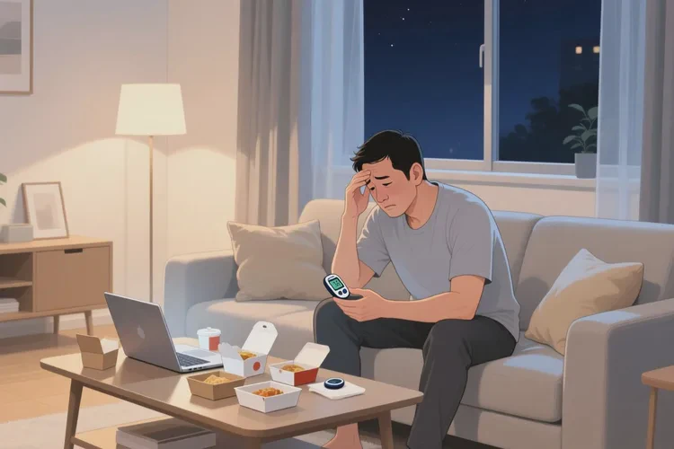 35岁晚上血糖10.8是怎么回事(图1)