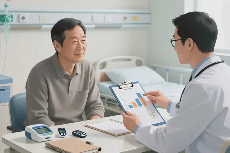 36歲晚餐血糖17.9是怎么回事(圖2)