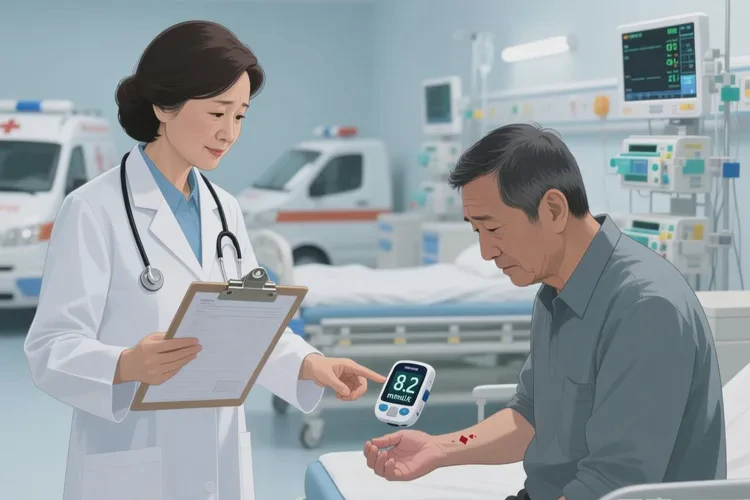 36歲晚餐血糖22.6是怎么回事(圖2)