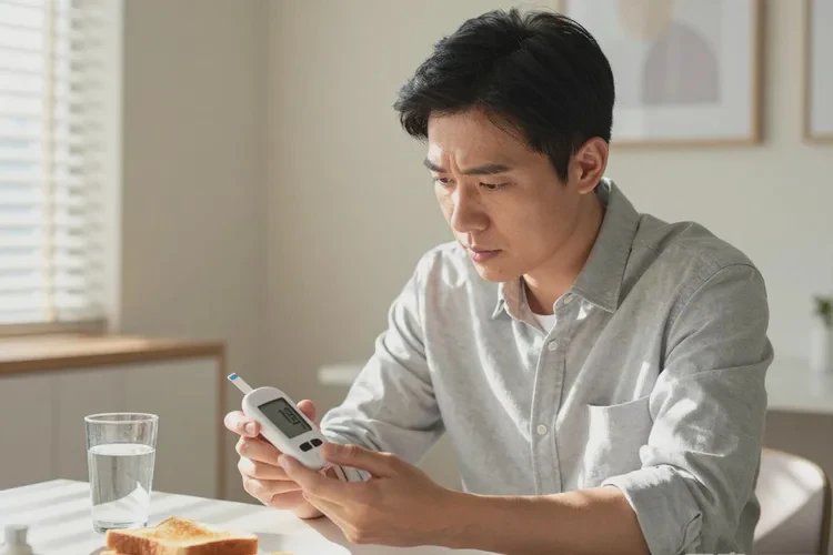 36岁早餐血糖16.6是怎么回事(图1)