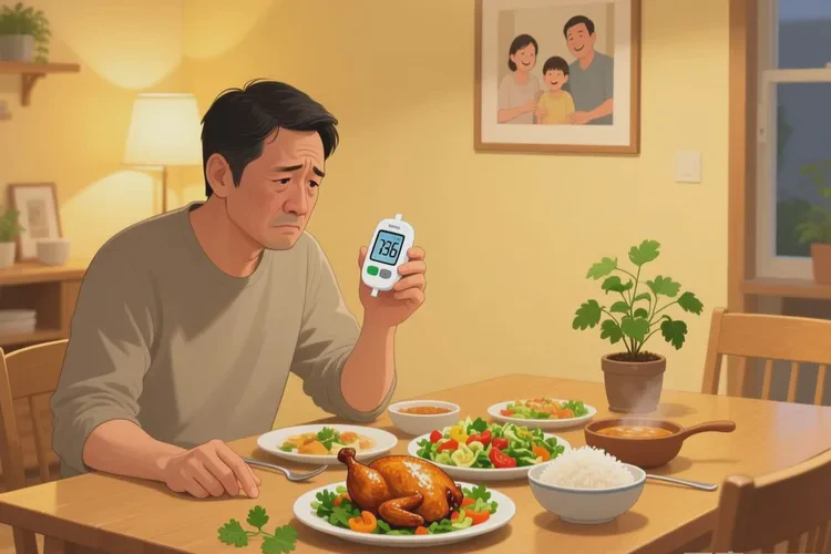 36岁晚餐血糖11点5是怎么回事(图1)