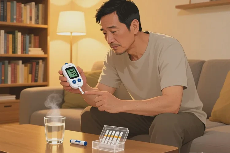 35岁晚上血糖5点0是怎么回事(图1)