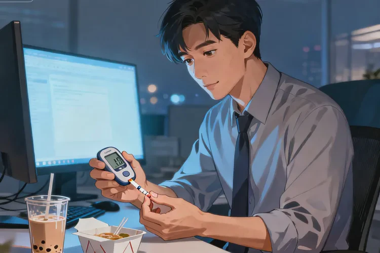 35岁睡前血糖7.9是怎么回事(图1)