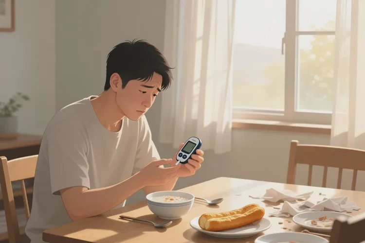 36岁早餐血糖27.1是怎么回事(图1)