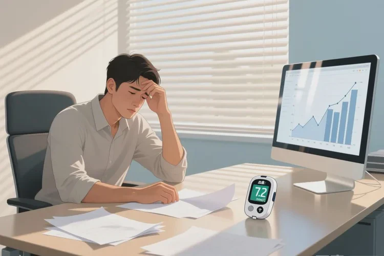 35歲中午血糖15.1是怎么回事(圖1)