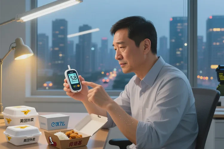 36岁晚餐血糖9.5是怎么回事(图1)