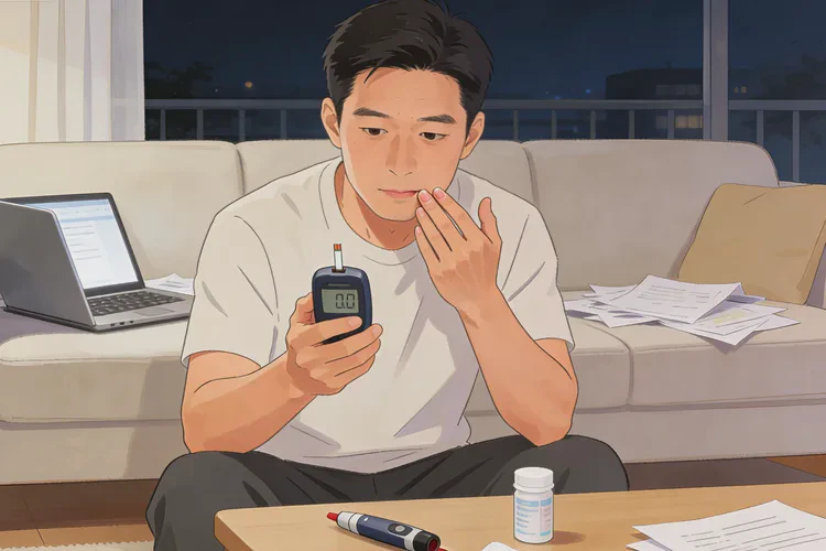 35歲睡前血糖14.6是怎么回事(圖1)