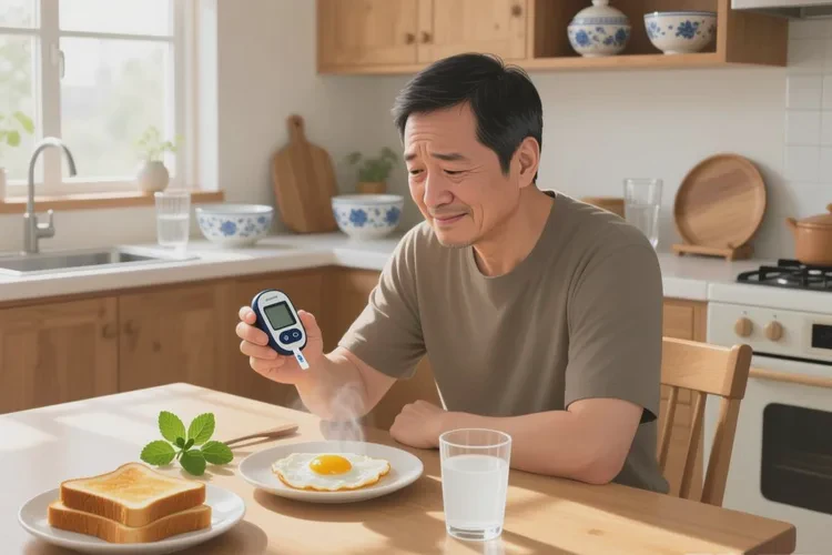 36岁早餐血糖21.6是怎么回事(图1)