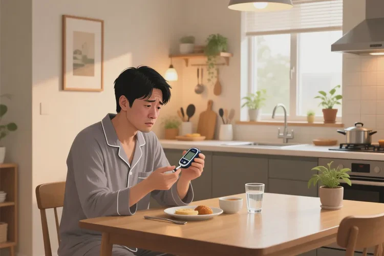 36歲早餐血糖25.5是怎么回事(圖1)