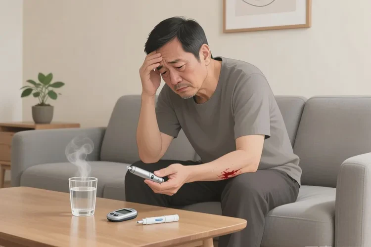 36歲晚餐血糖23.7是怎么回事(圖1)