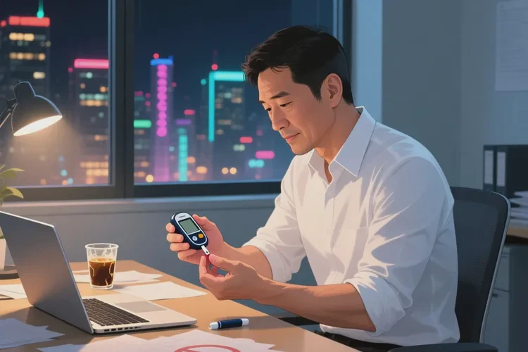 35歲晚上血糖6點6是怎么回事(圖1)