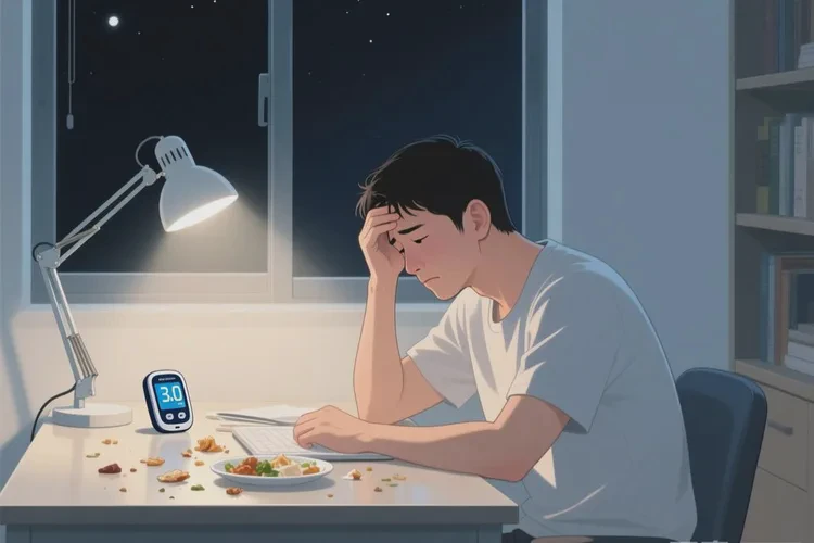 35岁晚上血糖3.0是怎么回事(图1)