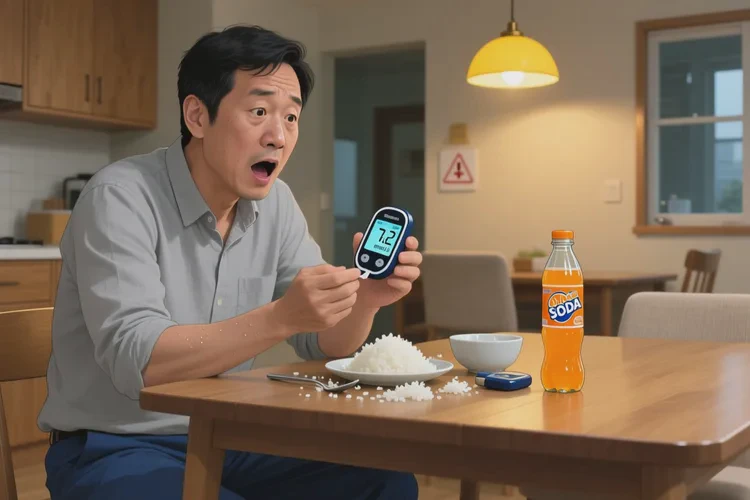 36歲晚餐血糖23.8是怎么回事(圖1)