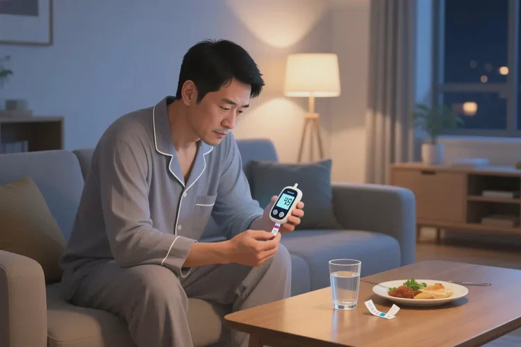 36岁晚餐血糖10点0是怎么回事(图1)