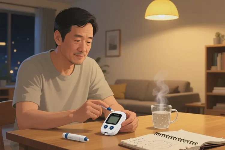 35岁晚上血糖7.5是怎么回事(图1)