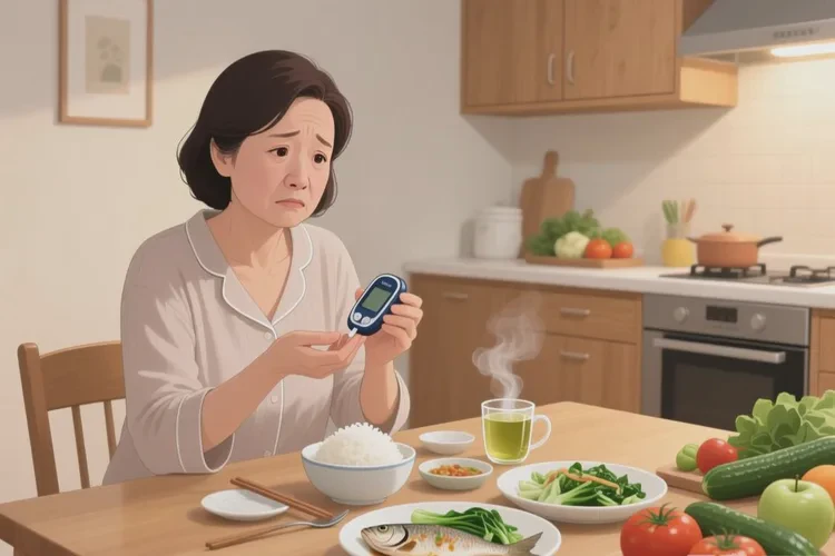 36岁晚餐血糖3.4是怎么回事(图1)