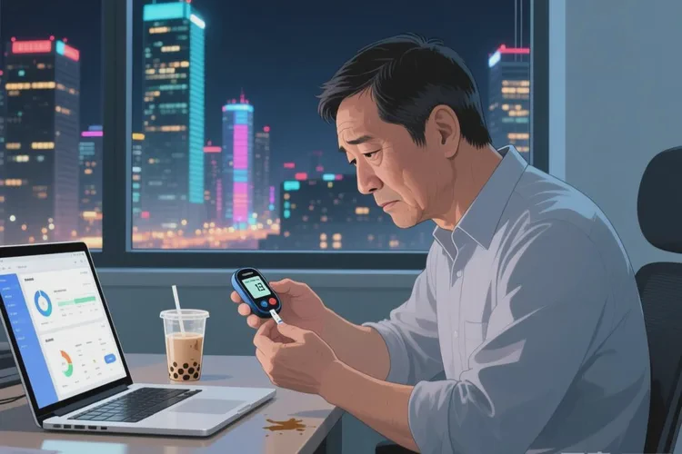 36歲晚餐血糖14點(diǎn)9是怎么回事(圖1)