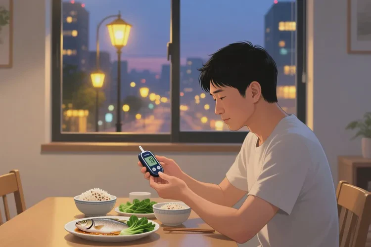 36岁晚餐血糖5.7是怎么回事(图1)