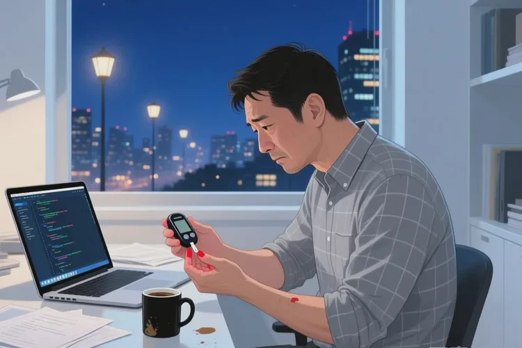 35歲晚上血糖7點(diǎn)5是怎么回事(圖1)