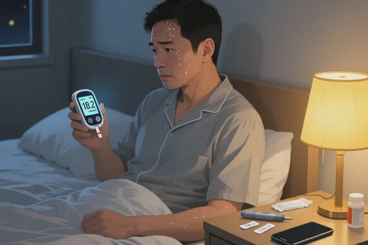 35岁晚上血糖30.6是怎么回事(图1)