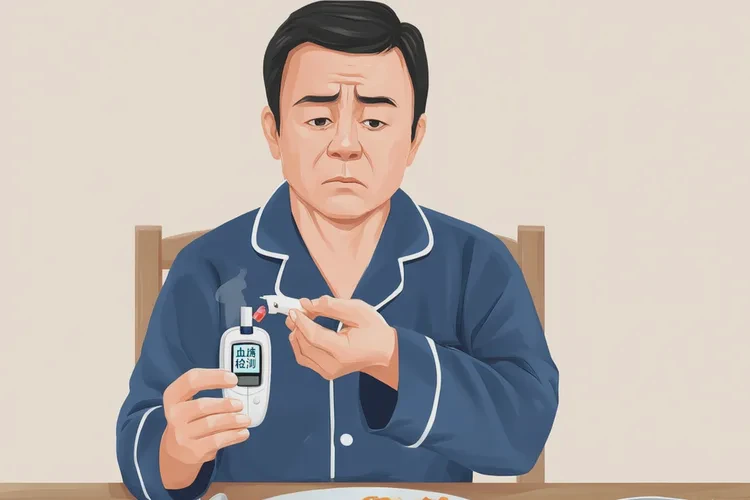 43歲晚餐血糖20.4是怎么回事(圖1)