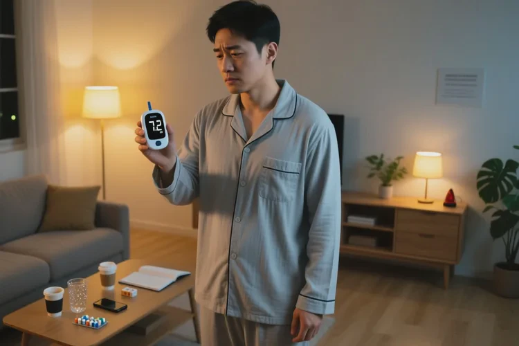 35岁晚上血糖17点3是怎么回事(图1)