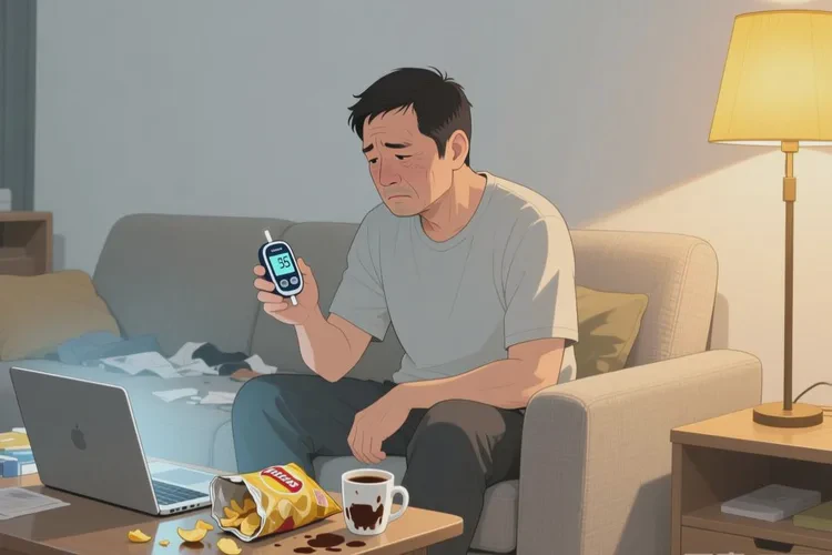 35岁晚上血糖21.2是怎么回事(图1)