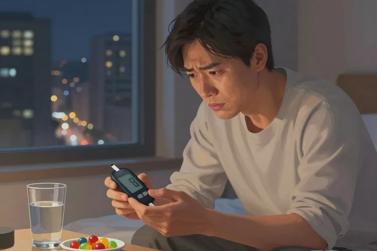 35岁晚上血糖3.4是怎么回事(图1)