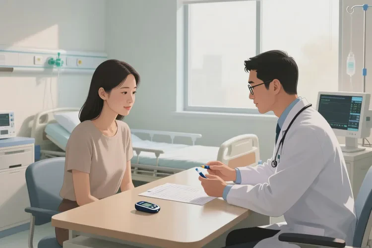 36岁早餐血糖12.9是怎么回事(图2)