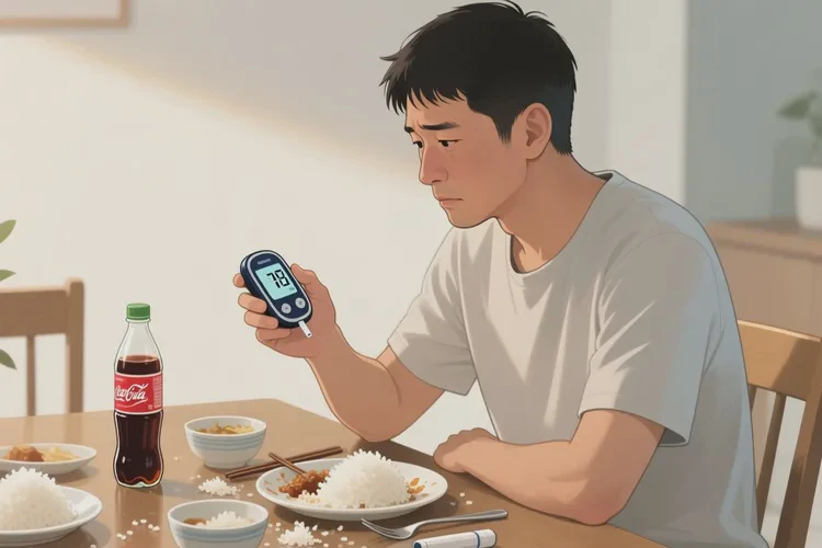 36岁晚餐血糖25.3是怎么回事(图1)