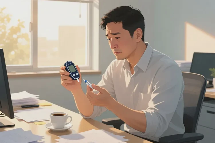 35岁下午血糖13.4是怎么回事(图1)