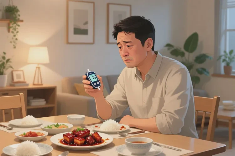 36岁晚餐血糖10点6是怎么回事(图1)