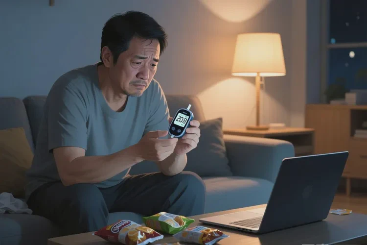 35岁晚上血糖20点8是怎么回事(图1)