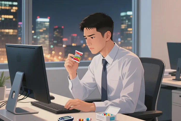 36歲晚餐血糖19.3是怎么回事(圖4)