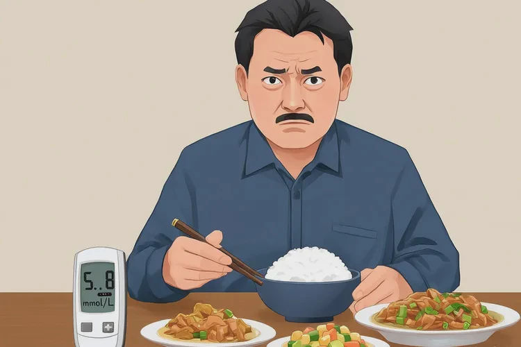 43岁晚餐血糖11点6是怎么回事(图1)