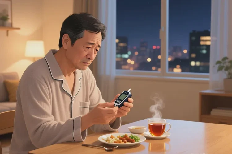 36岁晚餐血糖14点4是怎么回事(图1)