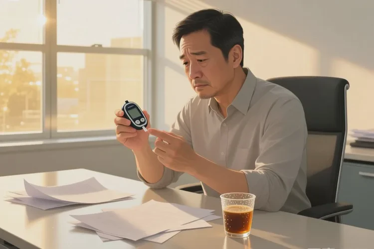 35岁下午血糖17.6是怎么回事(图1)