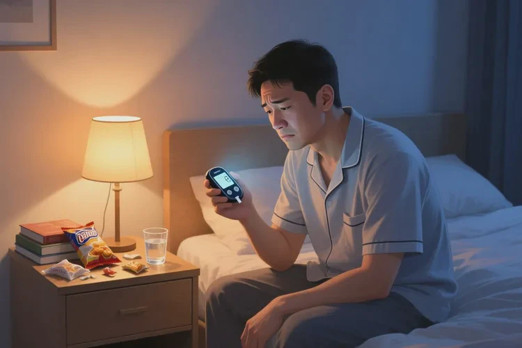 35岁晚上血糖17.4是怎么回事(图1)