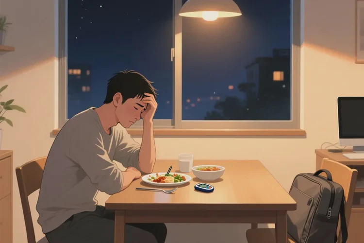 36岁晚餐血糖3.3是怎么回事(图1)