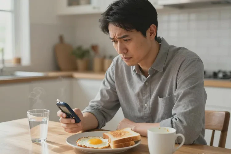 36岁早餐血糖17.0是怎么回事(图1)